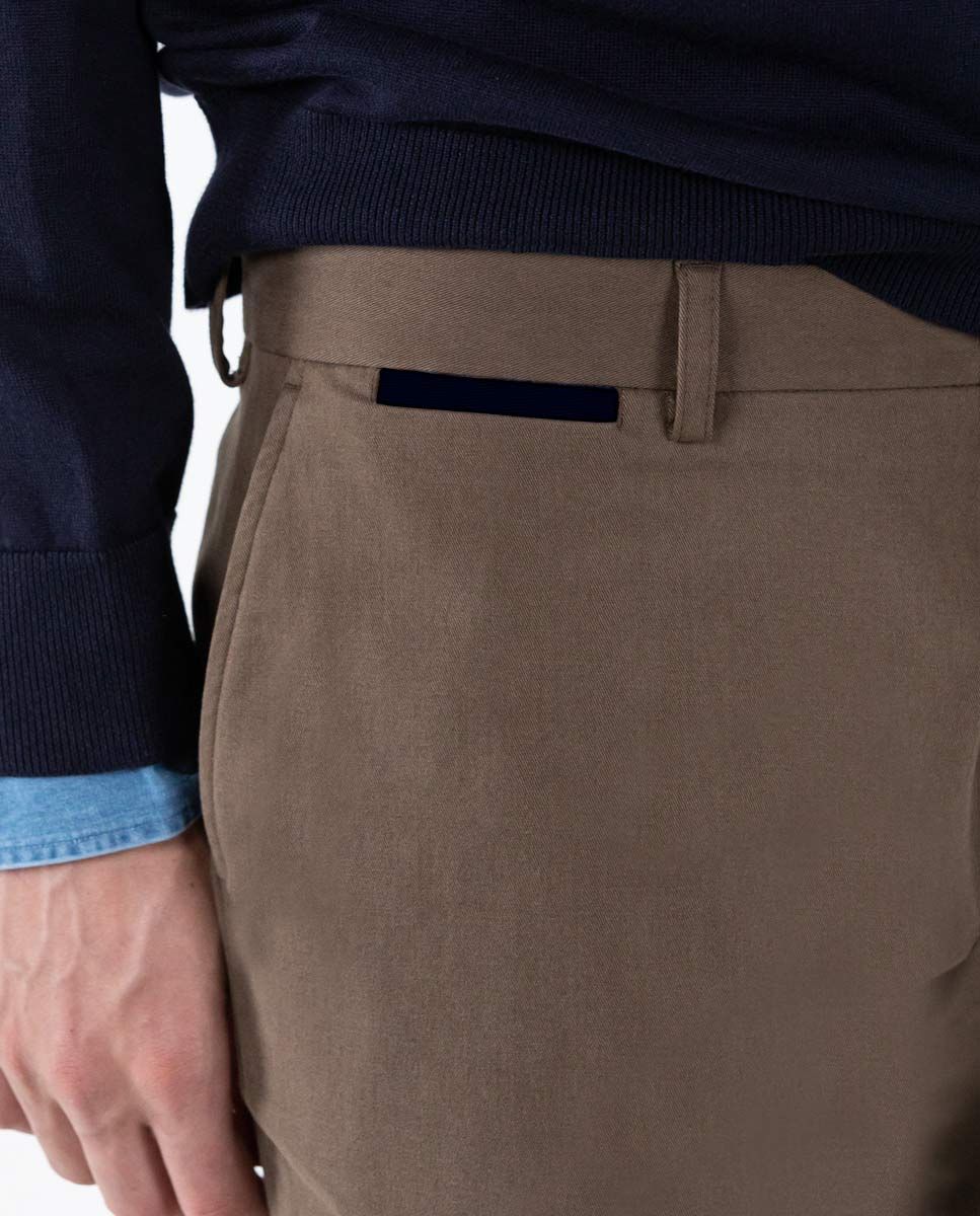 Pantalón Coordinado Algodón Marrón - Imagen 6