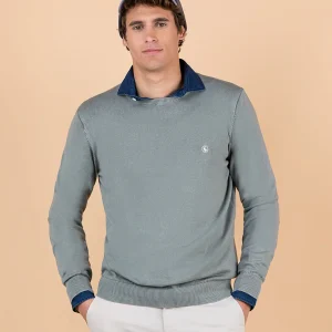 Jersey Cuello Caja Verde