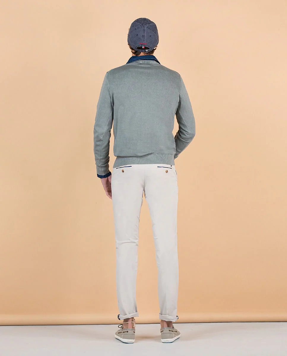 Jersey Cuello Caja Verde - Imagen 3