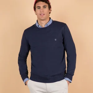 Jersey Cuello Caja Marino