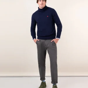 Jersey Cuello Vuelto Marino