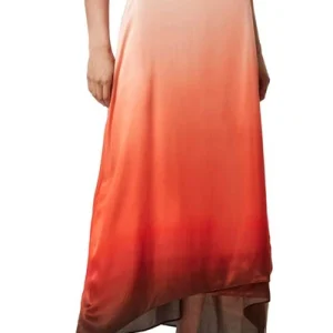 Falda Vinia Ombre Red