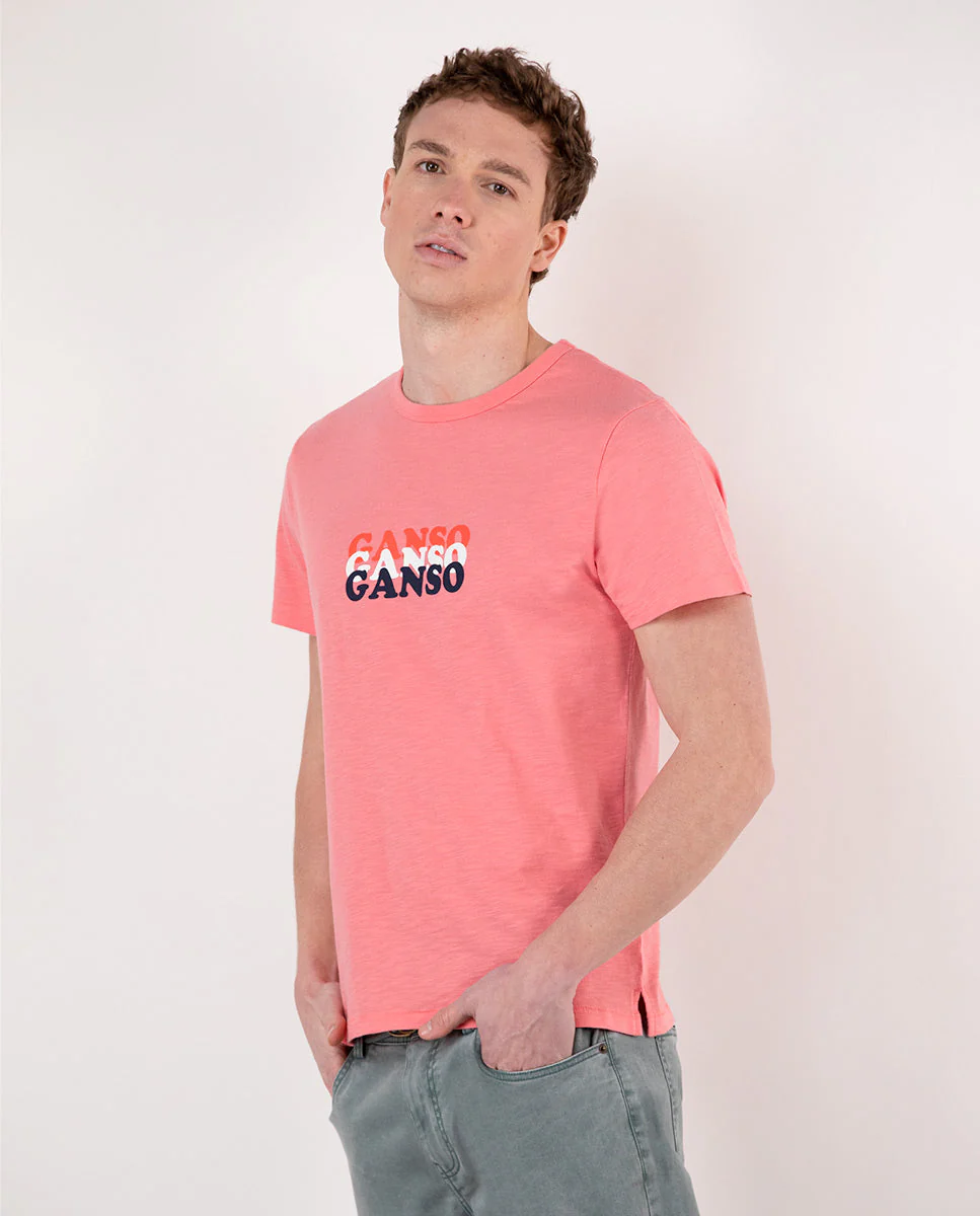 Camiseta Estampada Ganso Coral - Imagen 3