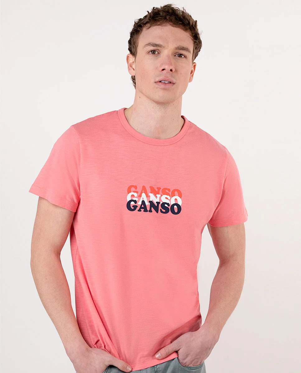 Camiseta Estampada Ganso Coral - Imagen 5