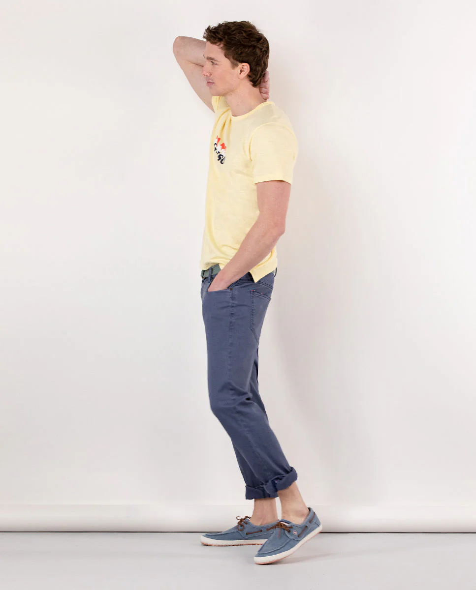 Camiseta Estampada Ganso Amarilla - Imagen 4