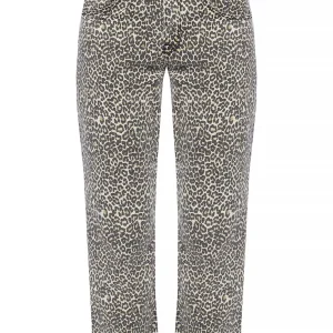 Jeans Ava Straight Leopardo