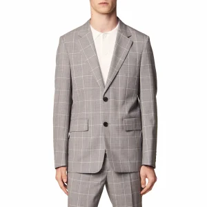 Saco Formal Super 120 Gris Claro
