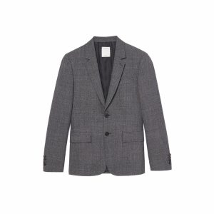 Saco Formal Flecked Gris