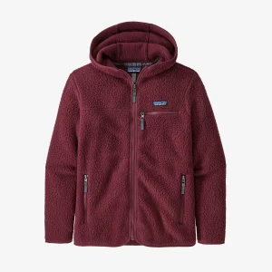 Polar Mujer con Gorro Retro Pile Polerón