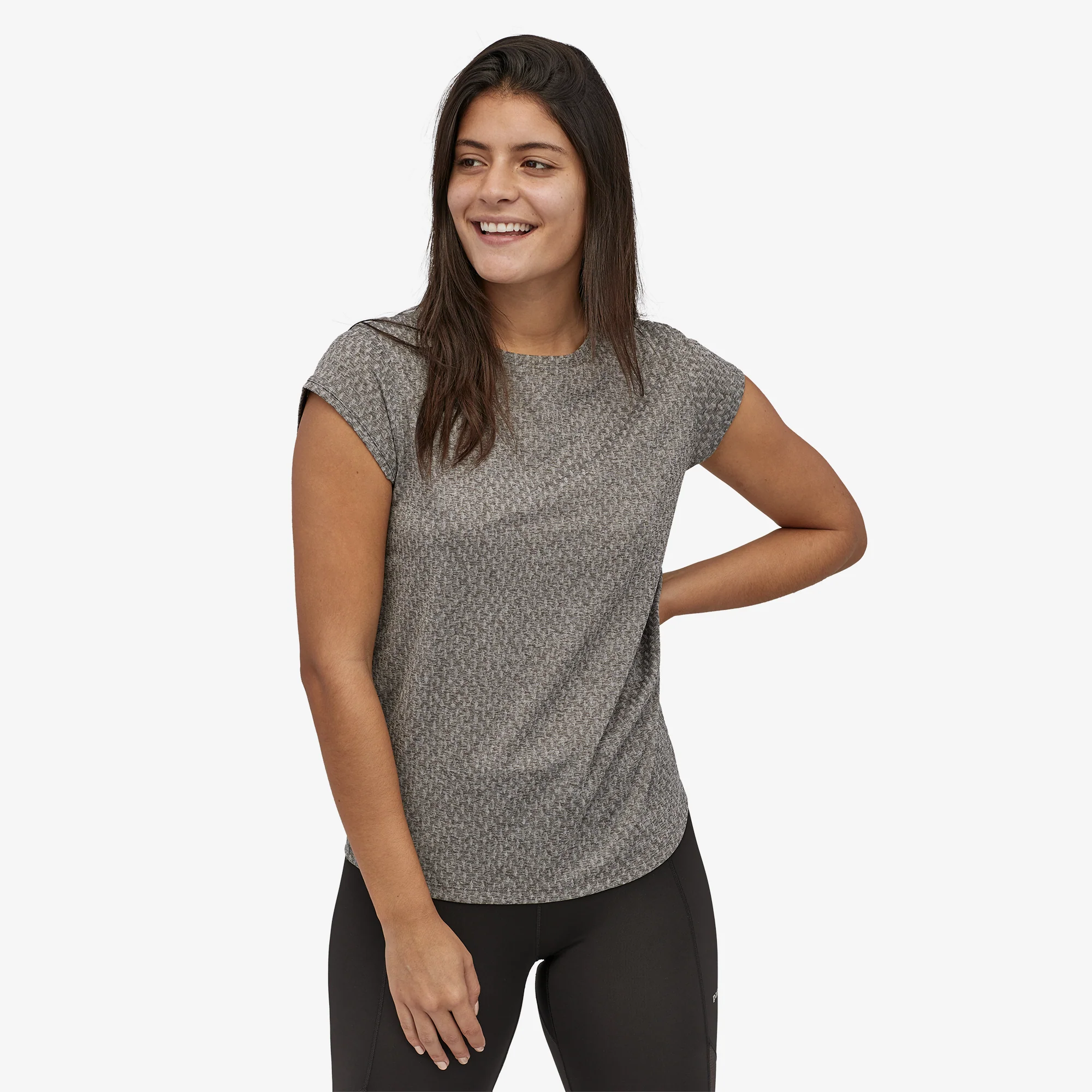 Polera Mujer Ridge Flow Shirt - Imagen 4