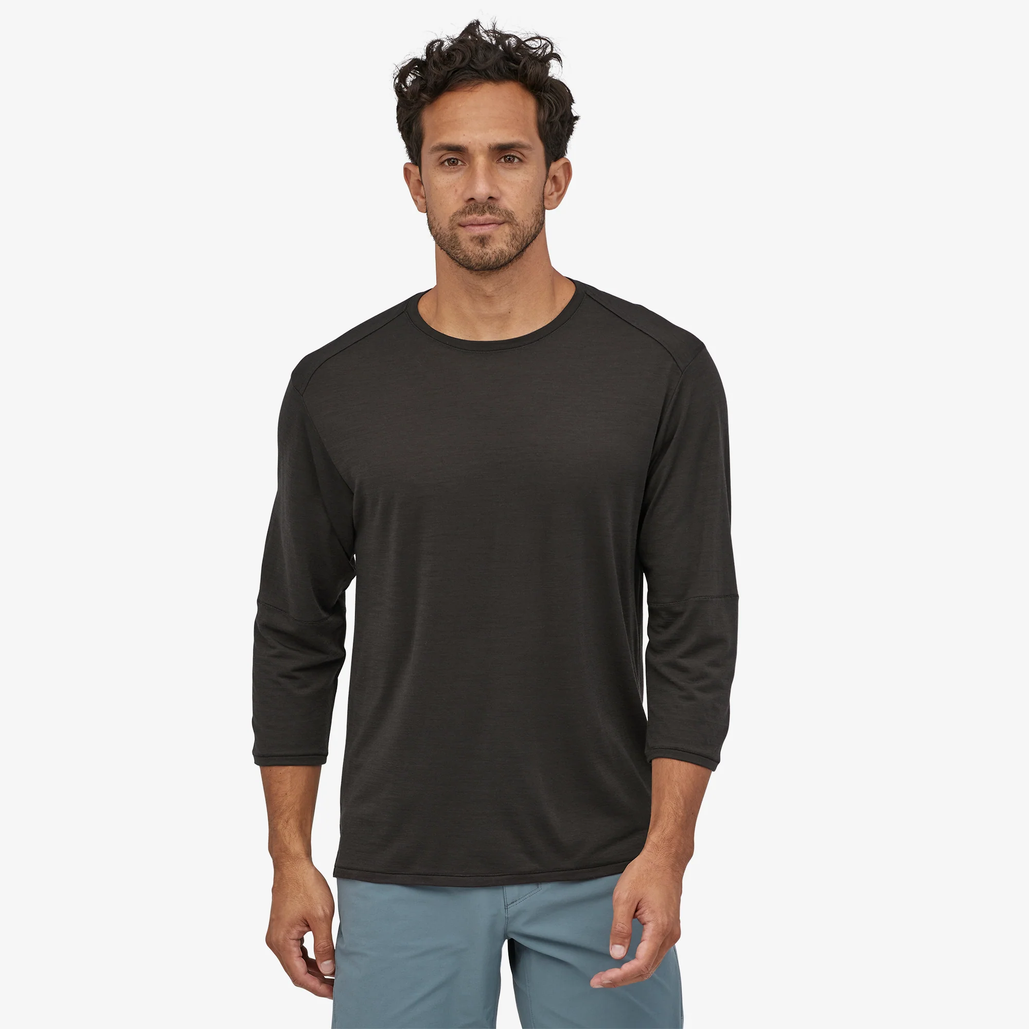 Polera Hombre Manga 3/4 Merino Bike Jersey - Imagen 4