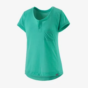 Polera Mujer Capilene® Cool Trail Bike Henley