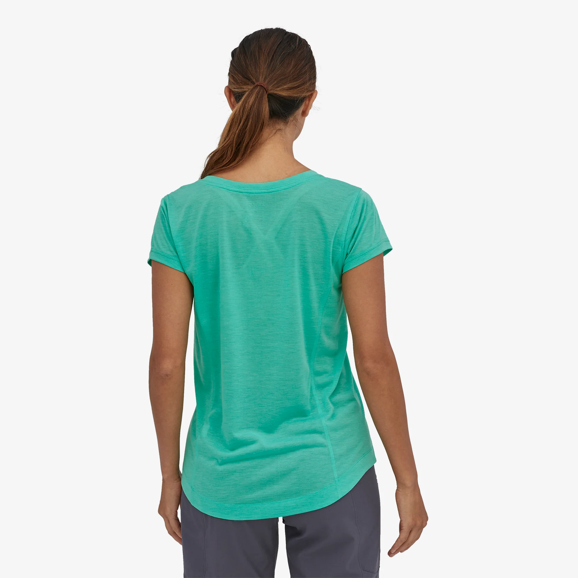 Polera Mujer Capilene® Cool Trail Bike Henley - Imagen 5