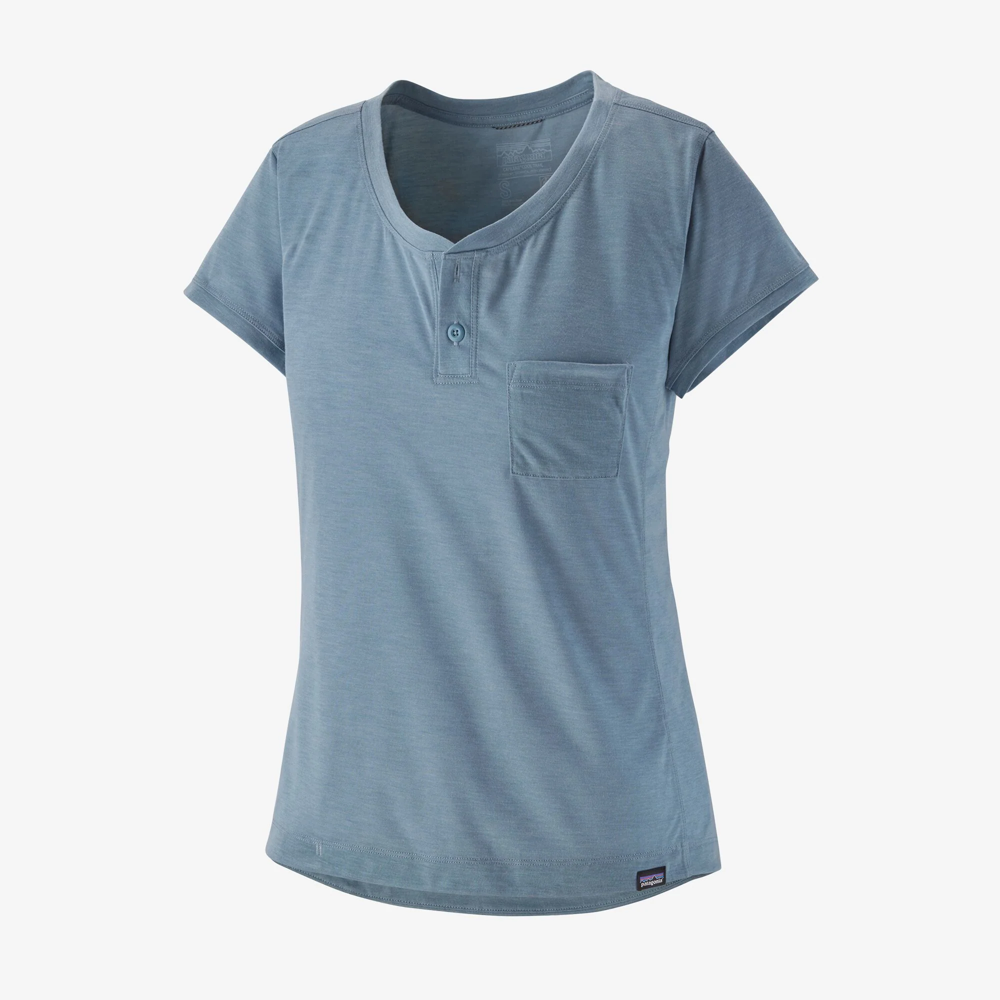 Polera Mujer Capilene® Cool Trail Bike Henley - Imagen 3