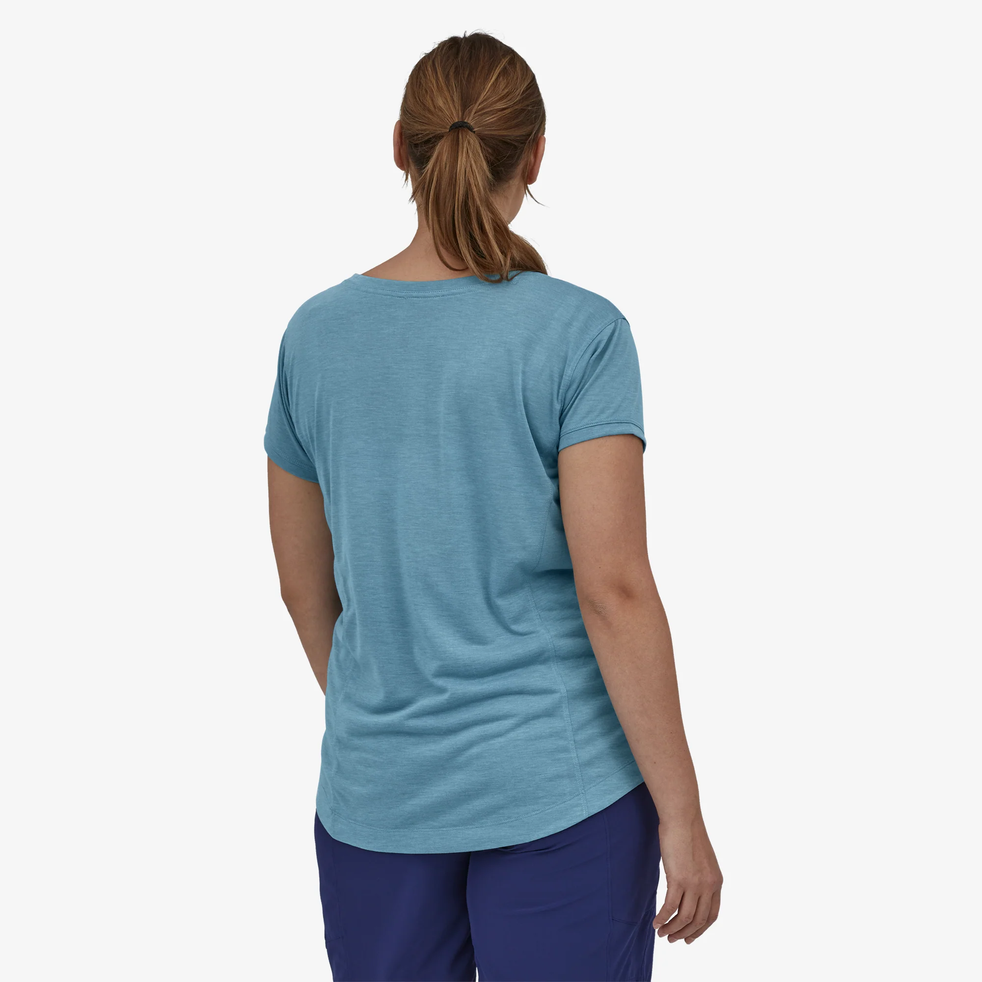 Polera Mujer Capilene® Cool Trail Bike Henley - Imagen 9