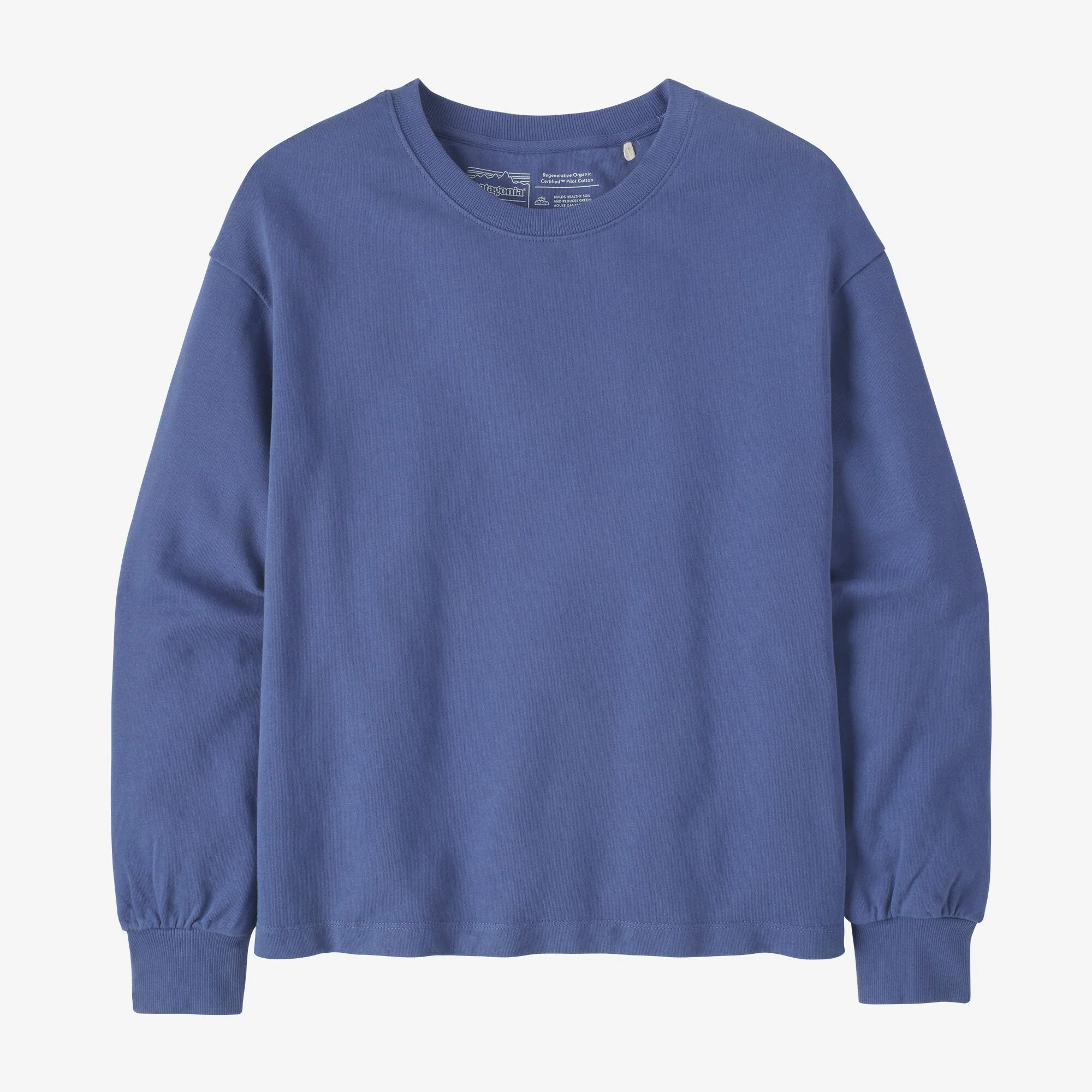 Polerón Pullover Mujer Regenerative Organic Pilot Cotton Essential