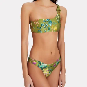 Bikini Tropicana Asymmetrical Verde