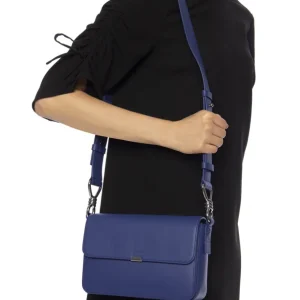 Bolso Captain Flap Azul Cobalto