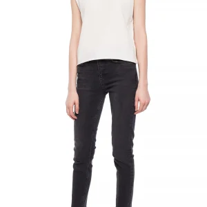 Jeans Roxanne Cropped Washed Black