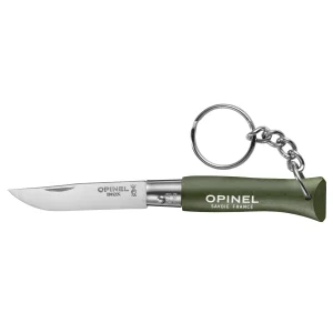 Cuchillo Opinel N°04 Key ring Khaki