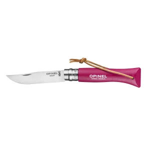 Cuchillo Opinel N°6 Trekking rosado