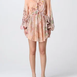 Vestido Formal Dancer Drawn Mini Rosa