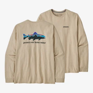 Polera Hombre Long-Sleeved Home Water Trout Responsibili-Tee®- Usado