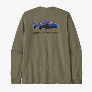 Polera Manga Larga Hombre Home Water Trout Responsibili-Tee®