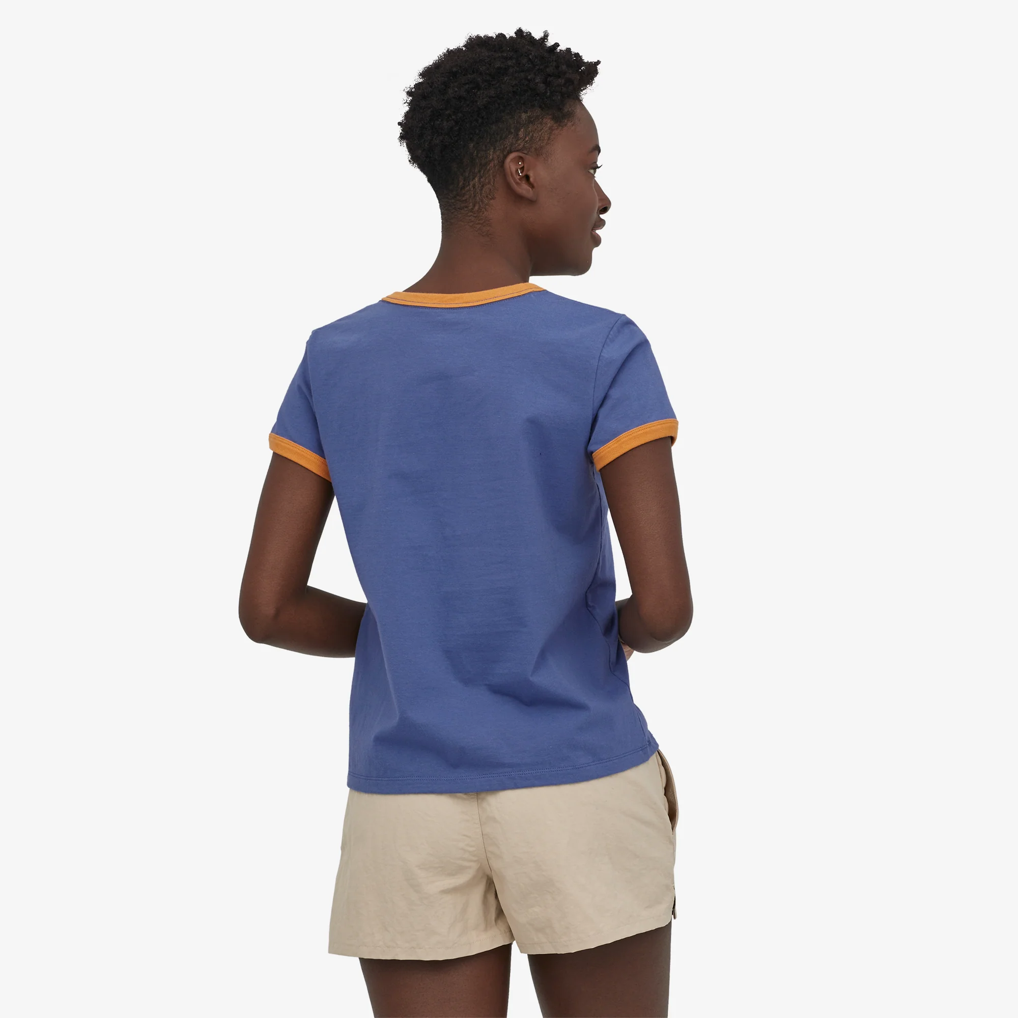 Polera Ringer Mujer P-6 Label Organic - Imagen 4