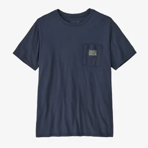 Polera Flying Fish Tides Organic Pocket T-Shirt