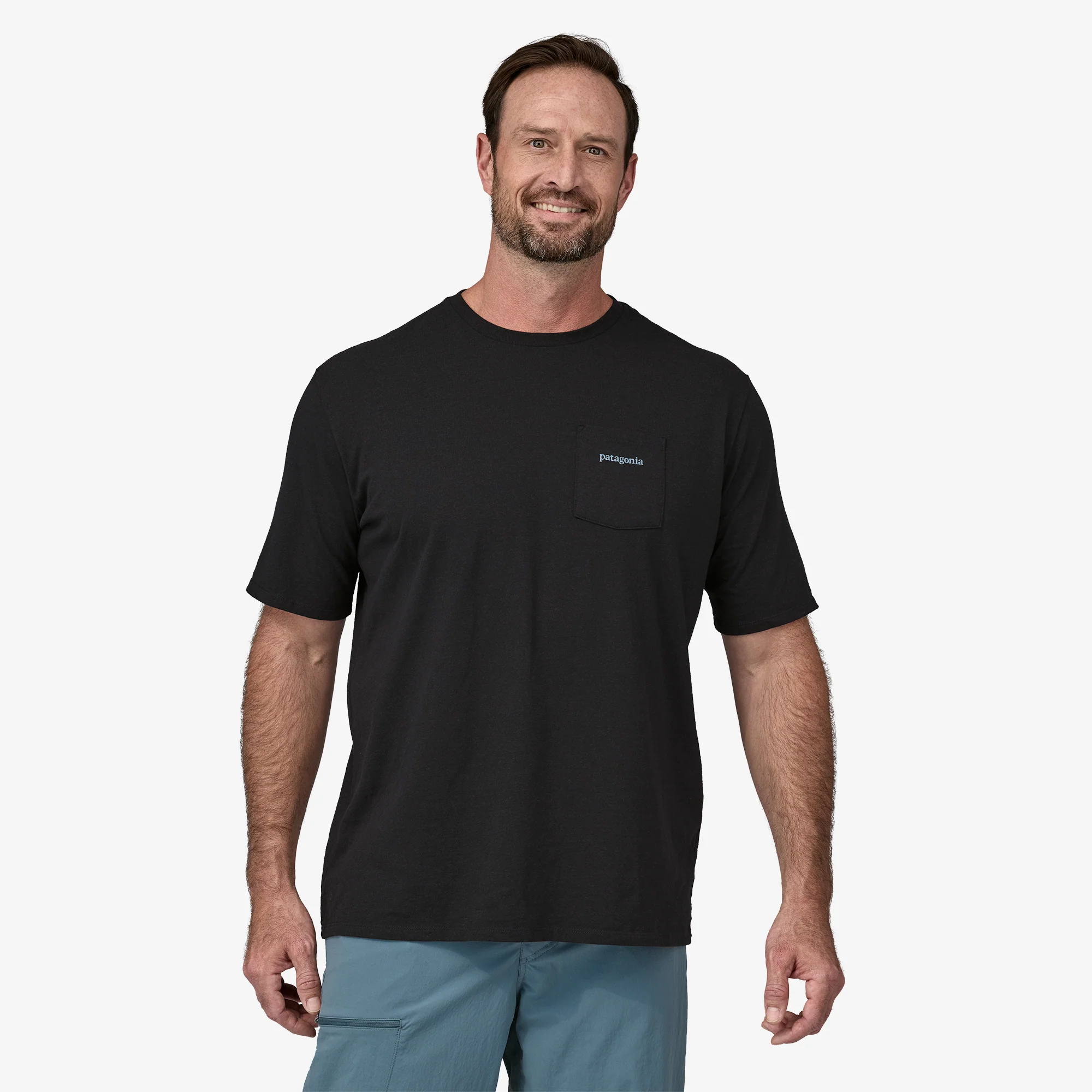 Polera Hombre Line Logo Ridge Pocket Responsibili-Tee® - Imagen 8