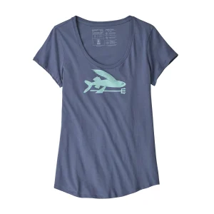 Polera Mujer Flying Fish Organic Scoop T-Shirt- Usado