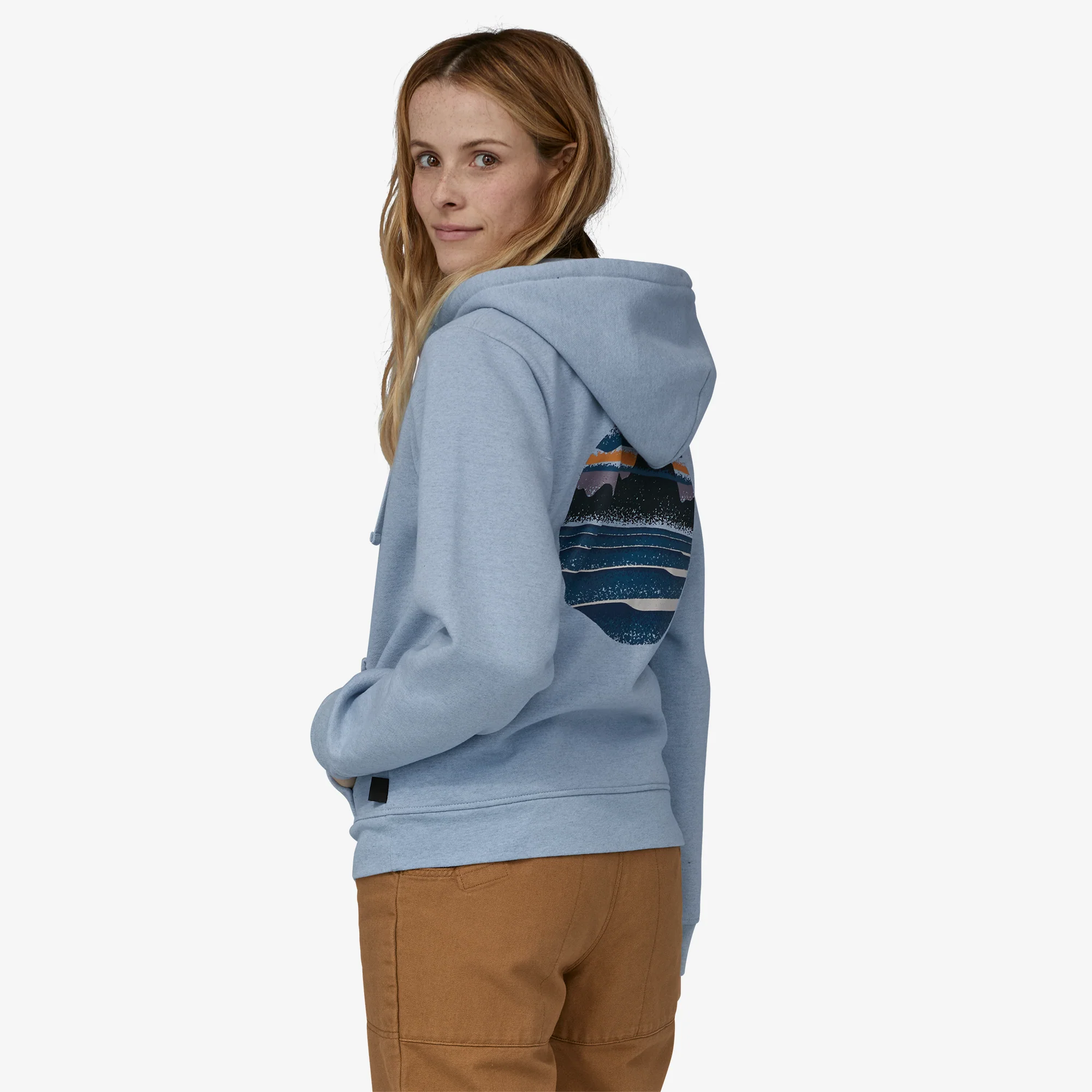 Polerón Unisex Skyline Stencil Uprisal Full-Zip Hoody - Imagen 6