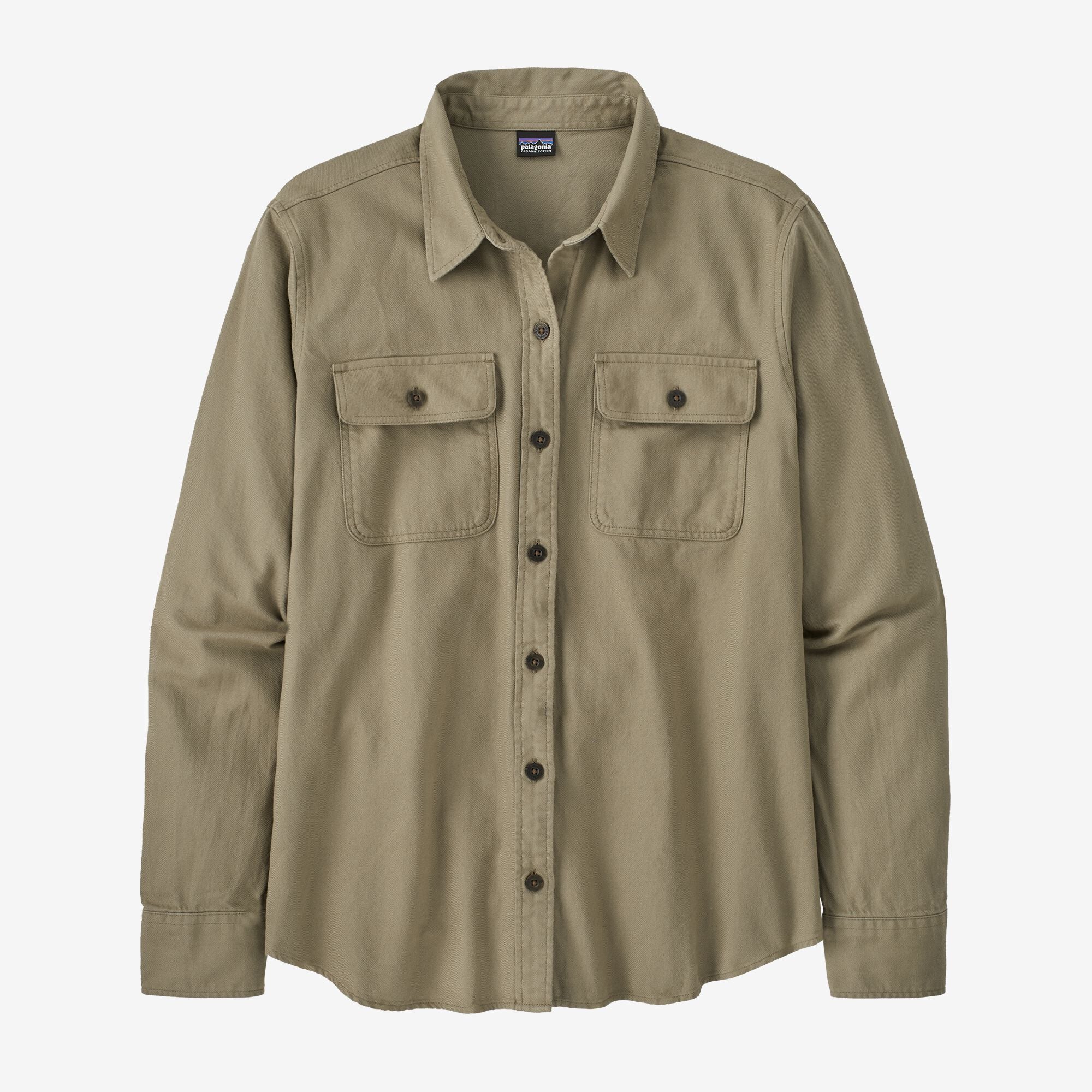 Camisa Manga Larga Mujer Organic Cotton Midweight Fjord Flannel Shirt - Imagen 3