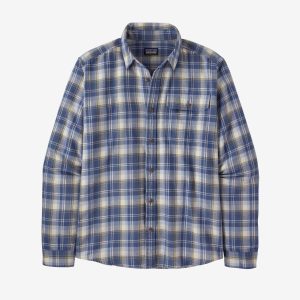 Camisa Hombre Long-Sleeved Cotton in Conversion Lightweight Fjord Flannel Shirt- Usado