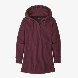 Polerón Mujer Hooded Waffle Tunic- Usado