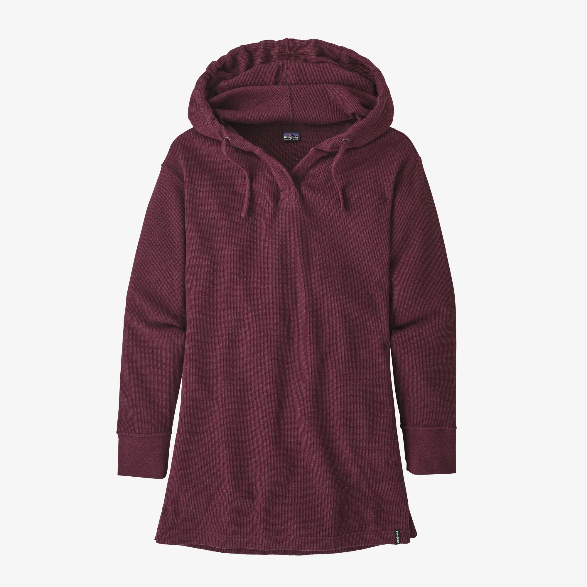 Polerón Mujer Hooded Waffle Tunic- Usado