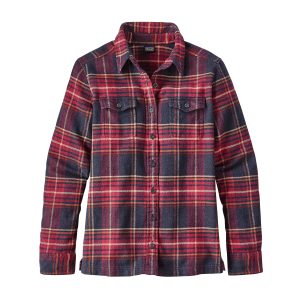 Camisa Mujer L/S Fjord Flannel Shirt- Usado