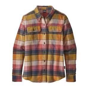 Camisa Manga Larga Mujer Fjord Flannel Shirt- Usado