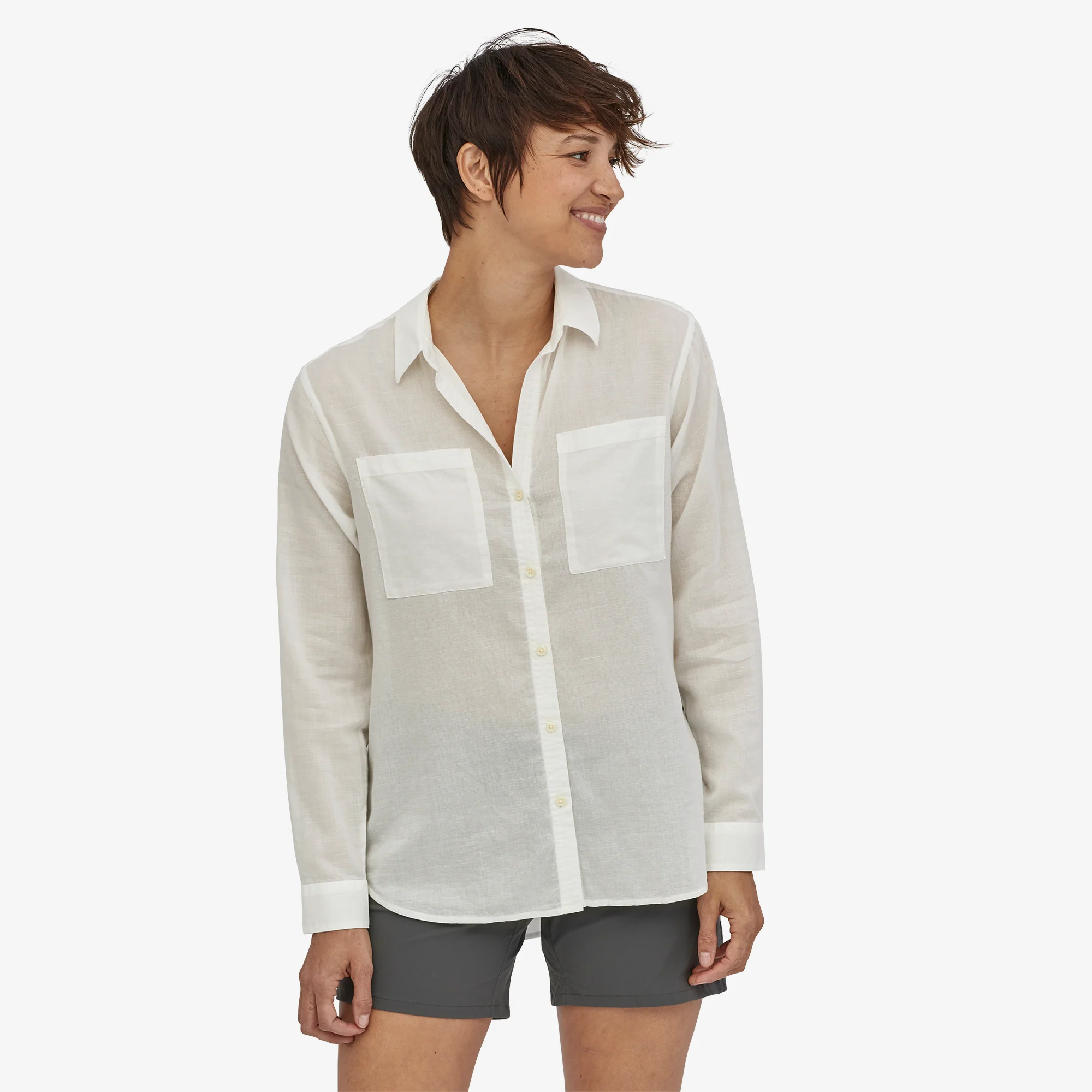 Camisa Mujer Lightweight A/C® Buttondown - Imagen 5
