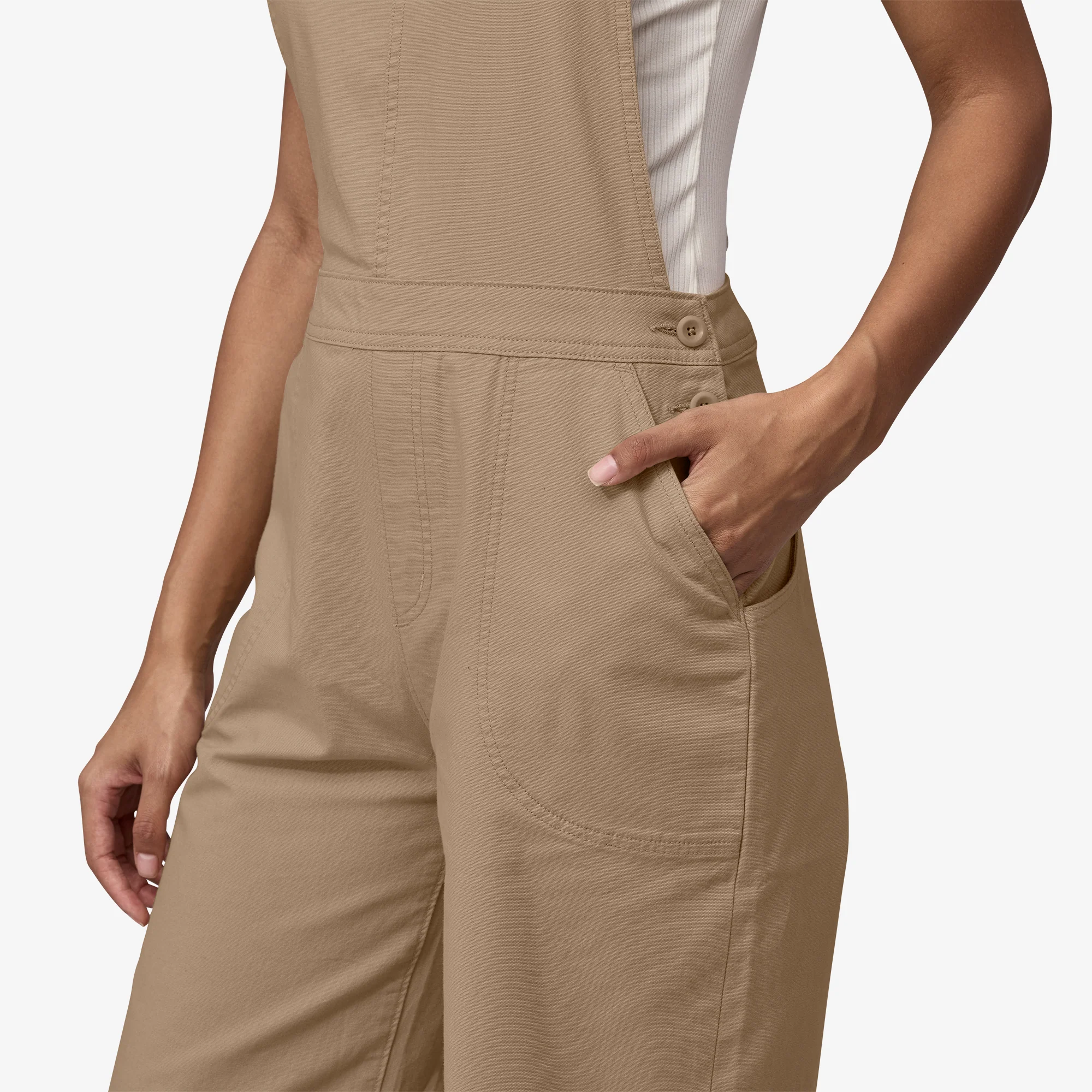 Jardinera Mujer Stand Up® Cropped Overalls - Imagen 6