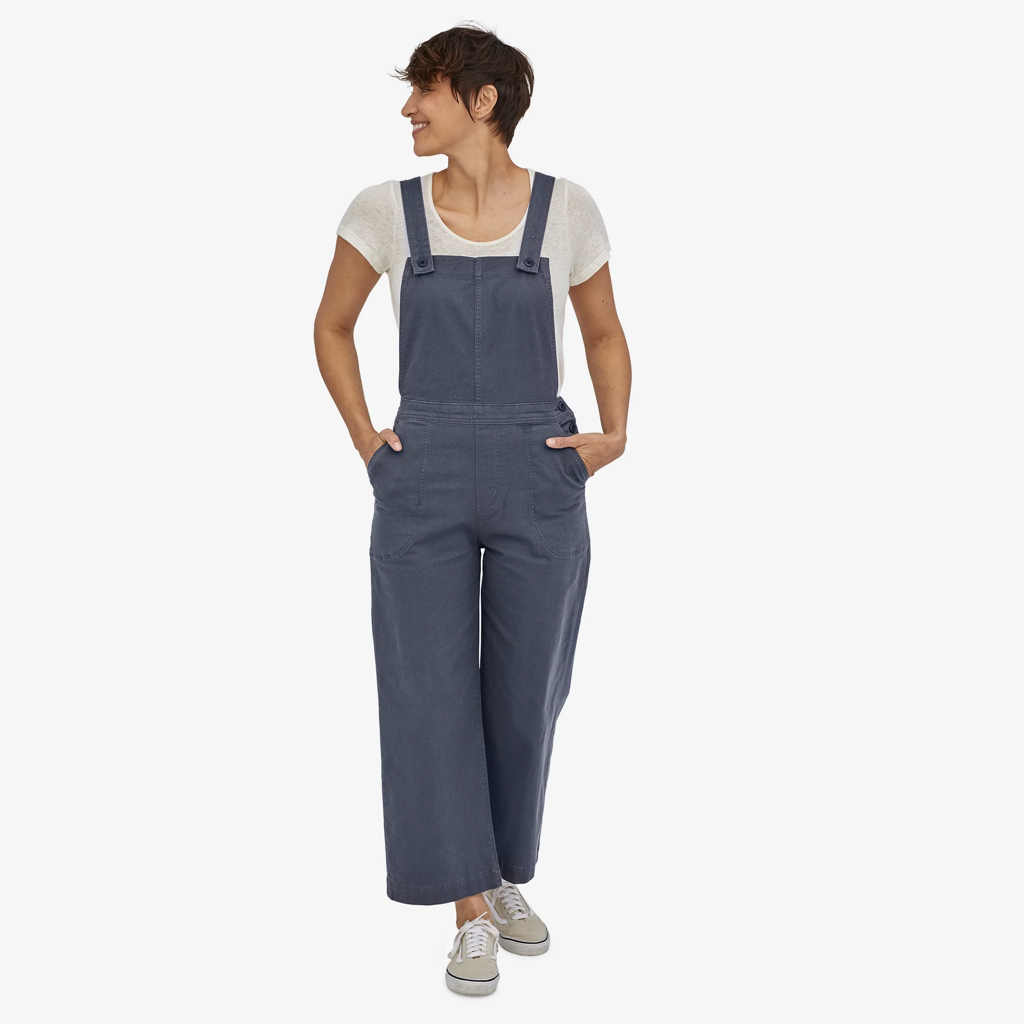Jardinera Mujer Stand Up® Cropped Overalls - Imagen 7