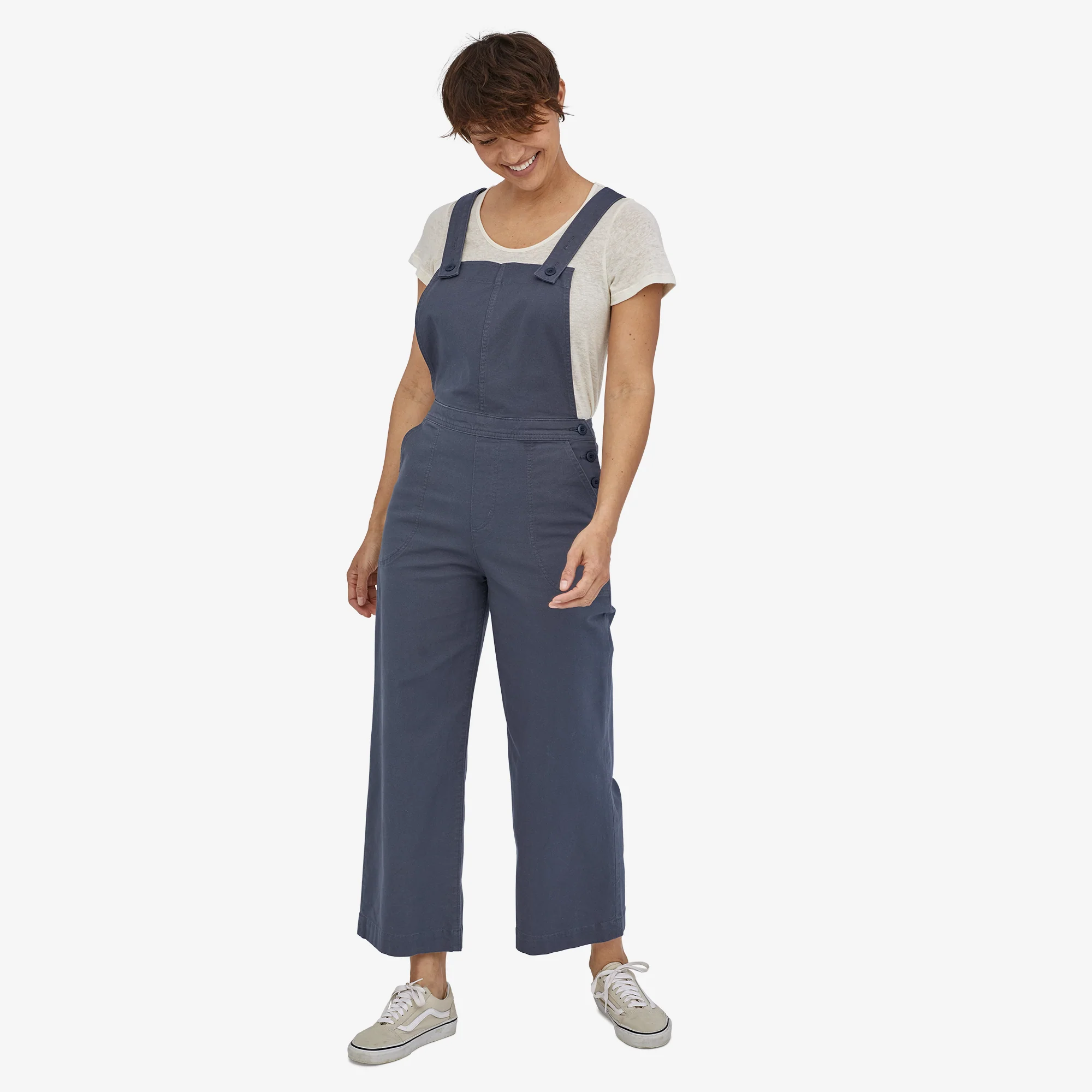 Jardinera Mujer Stand Up® Cropped Overalls - Imagen 9