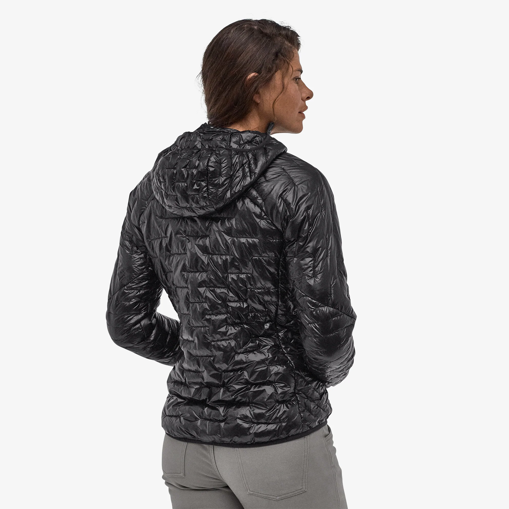 Chaqueta Mujer con Gorro Micro Puff® Hoody - Imagen 8