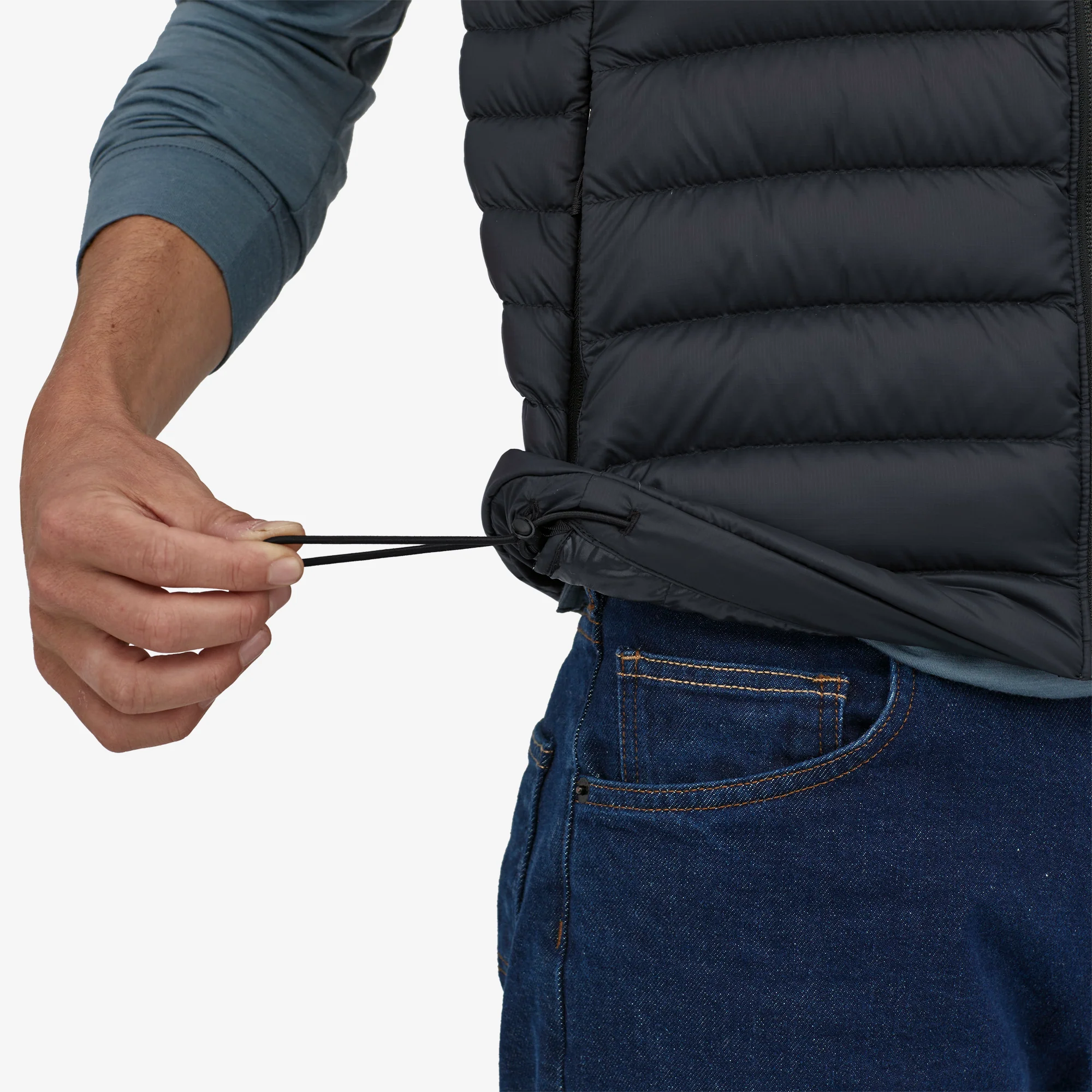 Chaqueta Pluma Sin Mangas Hombre Down Sweater Vest - Imagen 9