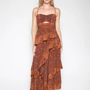 Vestido Formal Josana Gown Camel