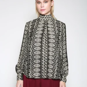 Blusa Gabrielle Top Georgia Negro