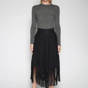 Falda New Camelia Fringed Marino