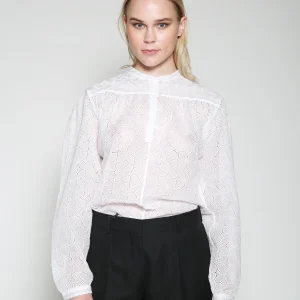 Blusa Woven Elisa Blanco