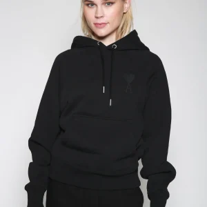 Sudadera Big Ami De Coeur Negro